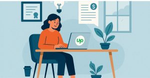 How to Start Freelancing on Upwork and Land Your First $1,000 Client untitled design (2)