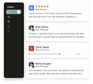 Podium for Local Businesses: Reviews, Messaging, and Text‑to‑Pay in One Inbox inbox image.png